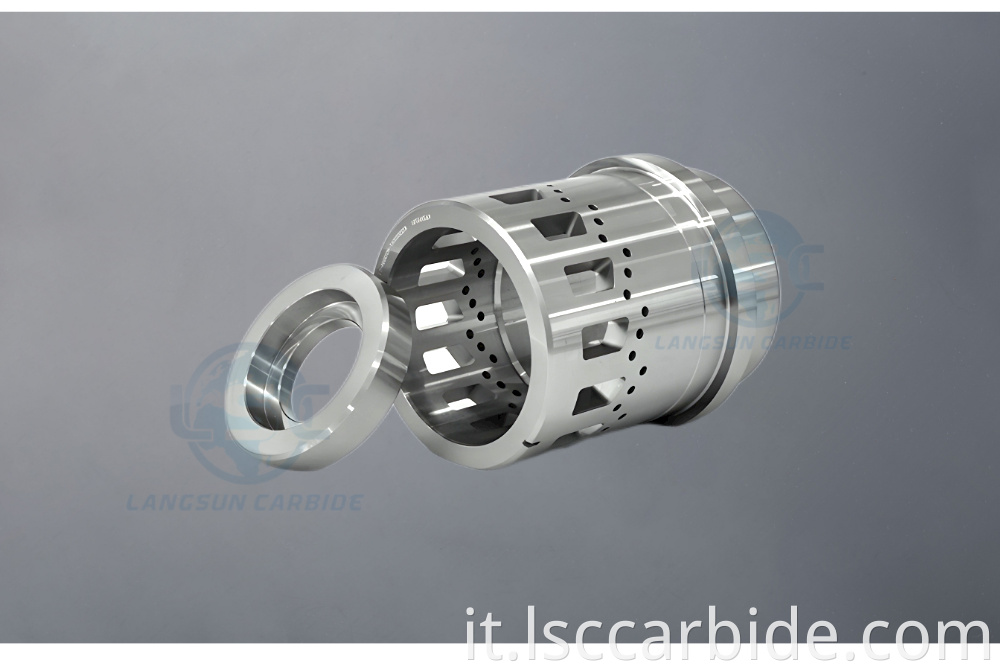 DOWNHOLE PARTS FLOW CAGE VALVE TRIMES